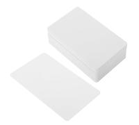Healvian 30pcs Blank PVC Cards with Chip for Access Control System, White Plastic Ic Cards, Versatile Applications for Creating Badges and Student Ids