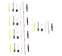 Healvian 30pcs Cat Eye Magnetic Nail Gel Pens Random Colors for Stunning Nail Art Designs Lightweight Easy to Use for Professional Home Manicure