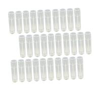 Healvian 30pcs Clear Lip Balm Tubes Portable Lipstick Holder for DIY Lip Gloss Durable Makeup Containers Easy to Fill and Carry