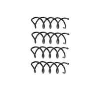 Healvian 30pcs Hair Coil Tool for Practical Hair Styling Screw Rotation Fixed Clip for Easy Braiding for Running Parties and Weddings