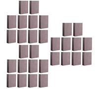 Healvian 30pcs Kitchen Sanding Sponges for Pot Bottom Cleaning Remove Stubborn Stains Emery Sponges for Descaling and Dish Brush Replacement