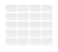 Healvian 30pcs Self-Adhesive Material Card Sleeves Label Pouches 16x11cm for Storage Boxes, Soft Protective Card Holders Suitable for Document and Inventory Management