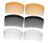 Healvian 36 Pcs Hair Holding Side Combs for Women Plastic Hair Accessories with Proper Curve Non Slip Design Wedding Veil and Everyday Styling Clips