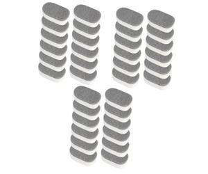 Healvian 36pcs Json Data Household Sponge Scouring Pad for Kitchen Cleaning Dishwashing Sponge Pad Scrubbing Function for Daily Use in Home and Kitchen