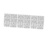 Healvian 36sheets Spider Face Stickers for Halloween Creative Temporary Fun Makeup for Masquerade Parties and Easy to Apply for Ages