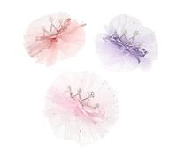 Healvian 3pcs Adorable Crown Hair Clips for Boys and Girls Lightweight and Comfortable Barrettes for Daily Wear and Stylish Hair Accessories