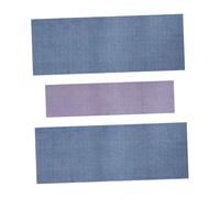 Healvian 3Pcs Back Scrubber Shower Strips Set Dead Skin Remover Net, Long Foam Bathing Towels for Exfoliating and Deep Cleaning, Portable Blue and Purple Back-Pulling Shower Accessories for