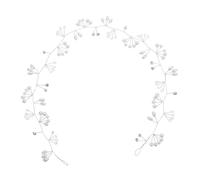 Healvian 3pcs Bridal Hair Vine Headpiece with Imitation Pearls and Rhinestones Handmade Wedding Hair Accessories for Women Comfortable Elegant for Proms and Formal Events