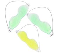 Healvian 3Pcs Cooling Gel Eye Masks Therapeutic Non Toxic Cryogenic Liquid Relief for Eye Fatigue Random Colors Random Color