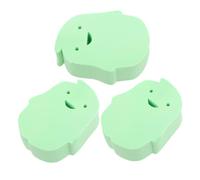 Healvian 3pcs Cute Animal Bath Sponges for Soft Penguin Sponge Gentle Exfoliating Bath Loofah for Newborns Safe Skin Friendly Bathing Tool