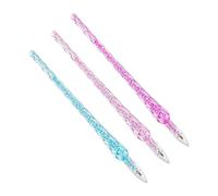 Healvian 3pcs Diamond Drawing Drill Pens Set with Bodies, Diamond DIY Painting Tools for Nail Art, Cross Stitch, and Crystal Mosaic Crafting in Random Colors