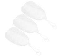 Healvian 3pcs Drawstring Foaming Net for Bar Soap, High-density Mesh Small Sack with Hanging Cord, Gentle on Sensitive Skin, Rich Foam Creation, for Bathroom and Kitchen Use