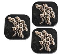 Healvian 3pcs Elegant Lens Case Box Travel Contact Lense Case Portable Soak Storage Kit Lens Holder Mirror Container