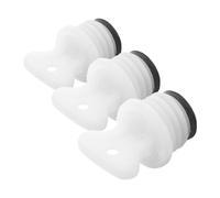 Healvian 3pcs Hot Water Bottle Replacement Caps Stopper Leakproof Seal for Portable Hot and Cold Water Bags Convenient and Versatile Fit for All Ages