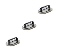 Healvian 3pcs Kitchen Descaling Clean Rub Pot Nano Diamond Emery Brush Cleaning Tools Handle for Effective Cleaning Brush and Sponge Scourer Needs