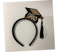 Healvian 3pcs Mini Tassel Graduation Hat Headband Accessories for Parties Stylish Headdress for Women for Graduation Celebrations and Memorable Photo Props