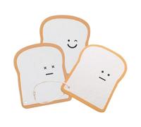 Healvian 3pcs Multi-Function Cleaning Sponges for Oven and Pots, Sponge Material Good Water Absorption and No Surface Damage, Compact Dish Scrub Cloths for Daily Household Use