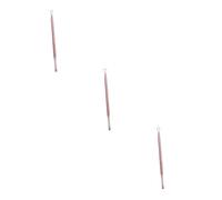 Healvian 3pcs Nail Art Cuticle Pusher Tool Rose Nail Polish Remover for Professional Manicure Pedicure Lightweight Portable for Salon Home Use Effortlessly Removes Dead Skin Gel Polish