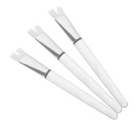 Healvian 3pcs Nose Contour Makeup Brush Portable U Shaped Highlighter Tools for Beginners Lightweight Design for Effortless Application and Blending for Nose Makeup Enthusiasts