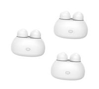 Healvian 3pcs Optixcare Lens Cleaning Kit Boston Cleaner Electric Cleaner Automatic Compact for Halloween White Contacts