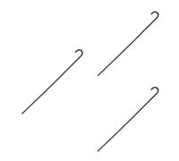 Healvian 3pcs Plastic Magician Costume Cane for Adults with Comfortable Performance and Supporting Imagination, for Carnival Cane Events and School Plays, Black Detachable Walking Stick