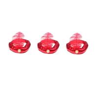 Healvian 3pcs Red Indian Prince Kings Hat for Boys Durable Arab Headwear Headdress for Halloween Cosplay Party Comfortable Fit Elegant Decoration
