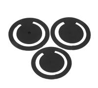 Healvian 3pcs Replacement Rubber Seals for Water Pumps Round Well Pump Gaskets with Universal Compatibility and Extended Use, Suitable for Home and Rural Environments