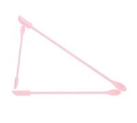 Healvian 3pcs Silicone Cosmetic Spatulas Set with Smooth Surface, Mini Face Spatula for Makeup and Ketchup, Fit Containers, for Beauty and Kitchen Use