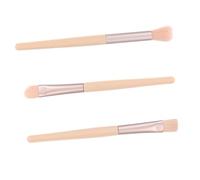 Healvian 3pcs Soft Bristles Makeup Brush Set for Women - Blush, Eyeshadow, and Blending Brushes in Light Pink - Face Beauty Tools for Professional Face Makeup and Cosmetic Application