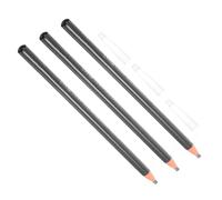 Healvian 3pcs Sweatproof Microblade Eyebrow Pencil Set with Peel Off Tip Natural Gray Shade for Defined Brows Durable All Day Makeup for Travel and Outdoor Use