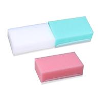 Healvian 3pcs Tactile Sensory Integration Training Sponge Bath Brush Soft Bath Sponge for Gentle Body Scrubbing Safe for Tender Skin Random Colors