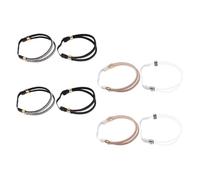 Healvian 4 Pairs Rhinestone Elastic Detachable Shoe Straps for High Heels Loose Ankles Straps Comfortable Replacement for Sandals Slippers Effortless Wear Fashionable Look