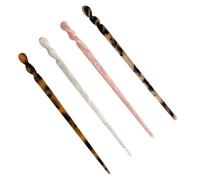 Healvian 4 pcs Vintage Chinese Hair Chopsticks for Women Decorative Hair Sticks for Secure Bun Styling