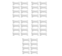 Healvian 40pcs Plush Bone Hair Clips for Halloween Cute Gothic Cosplay Accessories Soft Spooky Barrettes for Holiday Costume and Party Headwear Bone Hairpins for Vampire and Skeleton