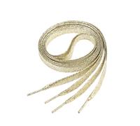 Healvian 47.24 Inch Colored Flat Glitter Shoelaces for Sneakers Trainers Boots Durable Flat Shoe Laces for Sports Casual Shoes
