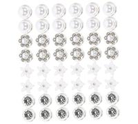 Healvian 48pcs Hair Clips Wedding Spiral Hair for Women for Braids Charming Decorative Accessories for Special Occasions