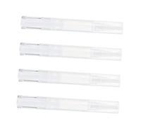 Healvian 4pcs 5ml White Plastic Rotary Lip Gloss Dispensers Multifunctional Design for Filling Nail Polish and Concealer Empty Cosmetic Containers for Personal and Professional Use