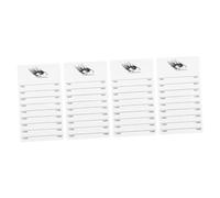 Healvian 4pcs Acrylic Eyelash Grafting Tool with Stable Support Camellia Design False Lash Tray for Beauty Salons and Home Use Eyelash Extension Display Pallet Pads