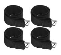 Healvian 4pcs Adjustable Wear Resistant Storage Bed Pull Straps for Hydraulic Lift Mechanism Sturdy Polyester and Iron Mattress Lift Handles for Setting up Storage Bed