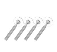Healvian 4pcs Capacitive Stylus Replacement Tips with Steel Needle and Suction Cup Pack Compatible with Touch Screen Devices for Precise and Smooth Writing