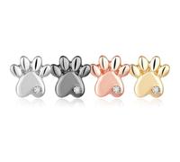 Healvian 4pcs Delicate Cat Claw Shaped Decorative Watchband Nail Made of Lightweight Alloy, Suitable for Silicone and Leather Watch Bands, for Adding Cute Watch Charms to Your Smartwatch