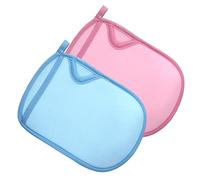 Healvian 4pcs Exfoliating Bathing Gloves Soft Shower Mittens for Body Scrubbing Skin Cleaning Supplies for Daily Bathing Routine