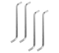 Healvian 4pcs Garbage Disposer Wrench Kitchen Sink Food Waste Disposal Tool Plumber Wrench for Unjamming and Installation under Sink Basin