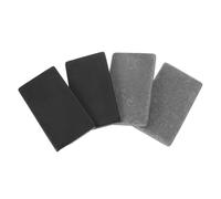 Healvian 4pcs Gold Testing Stones Jewelry Metal Tester Kit for Accurate Purity Analysis Black and Gray Stones Suitable for Jewelers and Home Use