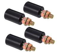 Healvian 4pcs Heavy Duty Nylon Pulley Wheels for Sliding Closet Doors Electric Gate Rollers with Smooth Wear-Resistant Sliding Door Support for Wardrobe Home and Office