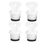 Healvian 4Pcs Hot Water Bottle Replacement Screw Stoppers 21Mm Inner Diameter Rubber Caps Leakproof Sealing Safety Stopper Warm Water Bag Spare Plugs for Household Use