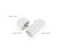 Healvian 4pcs Infusion Stand Expansion Adjuster 22mm to 19mm Pole Connector Buckle Height Regulator for Hospital Bedside Parts Medical Accessories