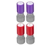 Healvian 4pcs Portable and Compact Prank Stamp Unique Abs Design, for April Fool's Day Fun and Creative Activities, an Interactive Novelty Prank Prop and Adults
