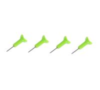 Healvian 4pcs Portable Braille Writing Machine for Beginners Ergonomic Green Design Lightweight Plastic Tool for Learning and Writing for Home Classroom Use