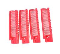 Healvian 4pcs Portable Foldable Plastic Hair Comb Lightweight Travel Combs for Home Outdoor Use Easy to Clean Durable Design Random Color Random Color